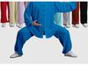 Tai Chi Uniform: Spring/Autumn Practice Suit for Men & Women - Eight Brocades Martial Arts Performance Wear for Middle-aged & Elderly