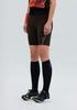 KALEG Womens Flight Short Tights (8) Dark Brown
