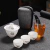 Shangqi Portable Ceramic Gaiwan Quick Brew Tea Set