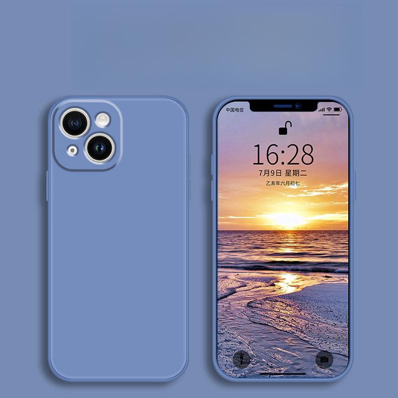 Suitable for Apple 14 Phone Case, 14 Pro, Anti-drop 14 Plus, Silicone 14 Pro Max Protective Case, All-inclusive for Both Men and Women