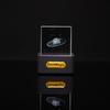 GeekMagic GIFTV Crystal Holographic Desktop Decoration Smart Weather Station Digital Clock with GIF Animations