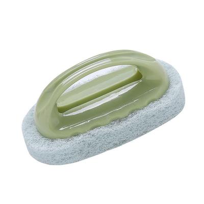 Mutfak Temizleme Plastik Saplı Sünger Fayans Duvar Temizleme Alt Küvet Fırçası Banyo Tuvalet Cam Aksesuarları