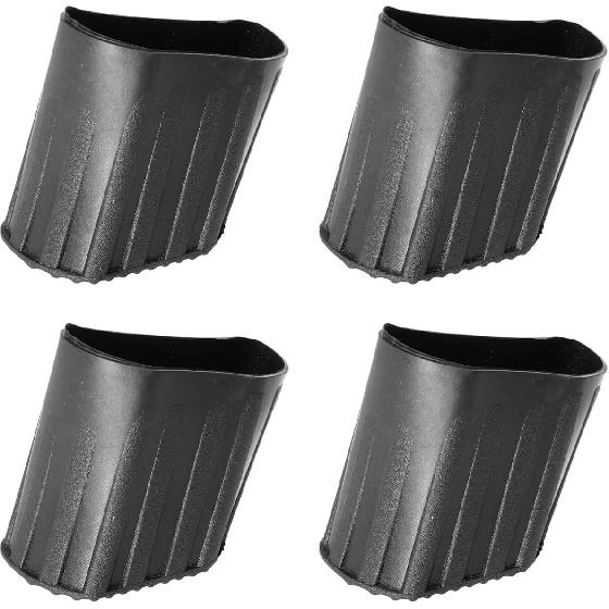 4pcs Floor Mat Ladder Rubber Feet Ladder Covers Foot Pad for Stepladder Ladder Safety Cover Stair Ladder Bike Planter for Garden Ladder Foot Mat