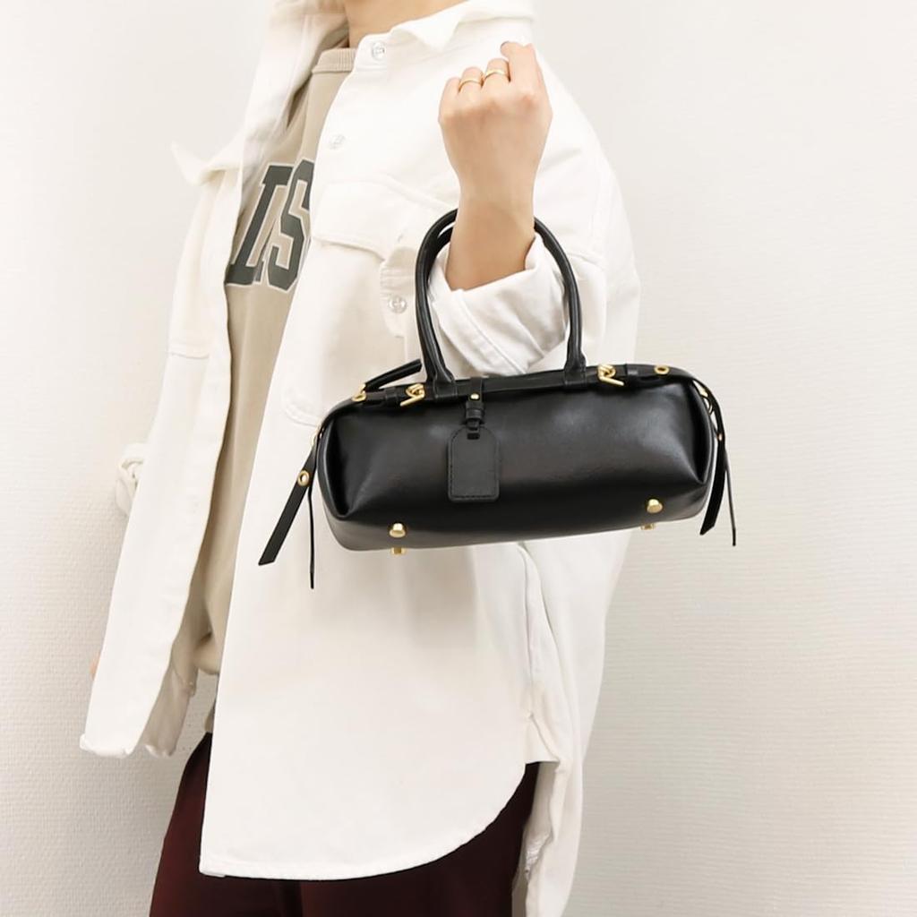 Double Belt Shoulder Bag