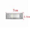 2x LED Dør Lys Fotbrønn Lys Bagasjerom Hanskerom Lys For BMW F20 F21 F30 F31 F34 F32 F10 F11 F07 F15 F26 E84