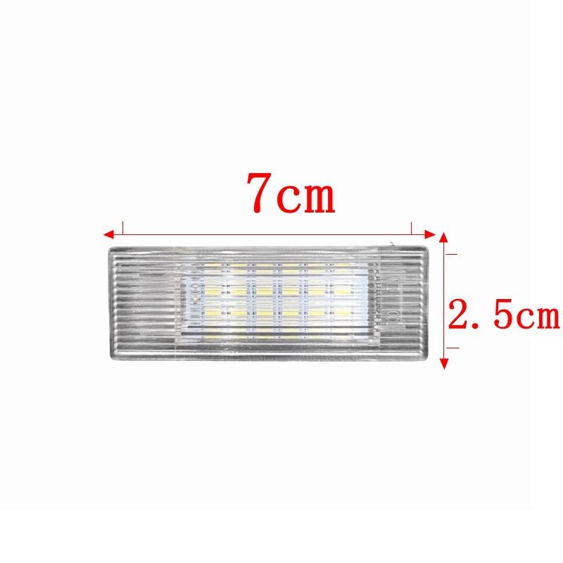2x LED Dør Lys Fotbrønn Lys Bagasjerom Hanskerom Lys For BMW F20 F21 F30 F31 F34 F32 F10 F11 F07 F15 F26 E84