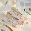 Hanfu Shoes Female Students Antique Women with Hanfu Inner Height Increased By 4cm