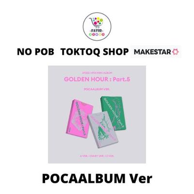 Wähle POB POCAALBUM Version ATEEZ 14. Mini-Album GOLDEN HOUR Teil 5