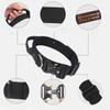 Large Dog Collar Durable Nylon Adjustable Pet Lead Outdoor Walking Training Collars Pitbull Labrador Supplies