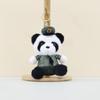 Panda Stuffed Lovely Animal With Short Fur Ideal For Bag Accessories And Fun Playtime