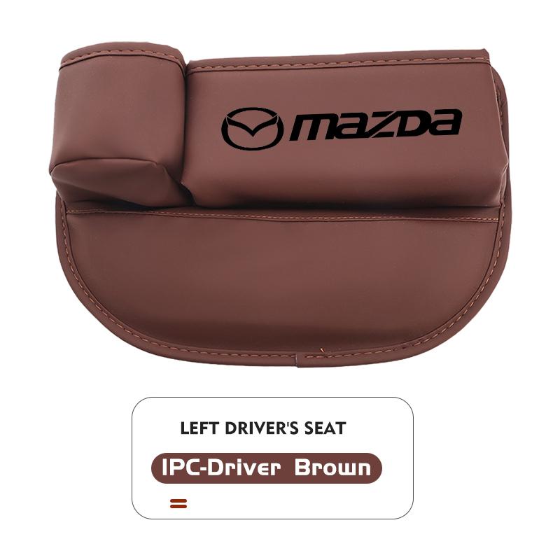 Para Mazda Asiento de Coche Costura Hueco Ranura Ranura Caja de Almacenamiento Con Portavasos MX5 RX8 Axela Demio Atenza MS GJI GH BK MP 5 CX3 CX5