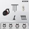 Vibrating Stretching Anal Plug Male Chastity Cage with 4 Size Silicone Ring Bondage Cock Exercise Urine Blockage Sex Toy for Man