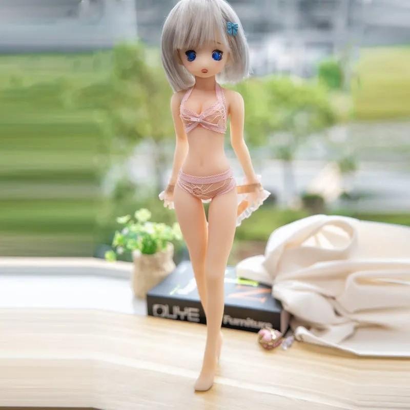Men's Sex Doll Anime Garage Kit Hand-Made Doll Silicone Cartoon Japanese Style Masturbation Cup Masturbator (Can Be Inserted)