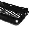 Bright Black Front Grille for 1996-1998 Honda Civic: Cross-Border Fitment & Modification