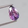 Natural Purple Pink Bi-Color Sapphire Pear 10 Ct Flawless Certified Gemstone