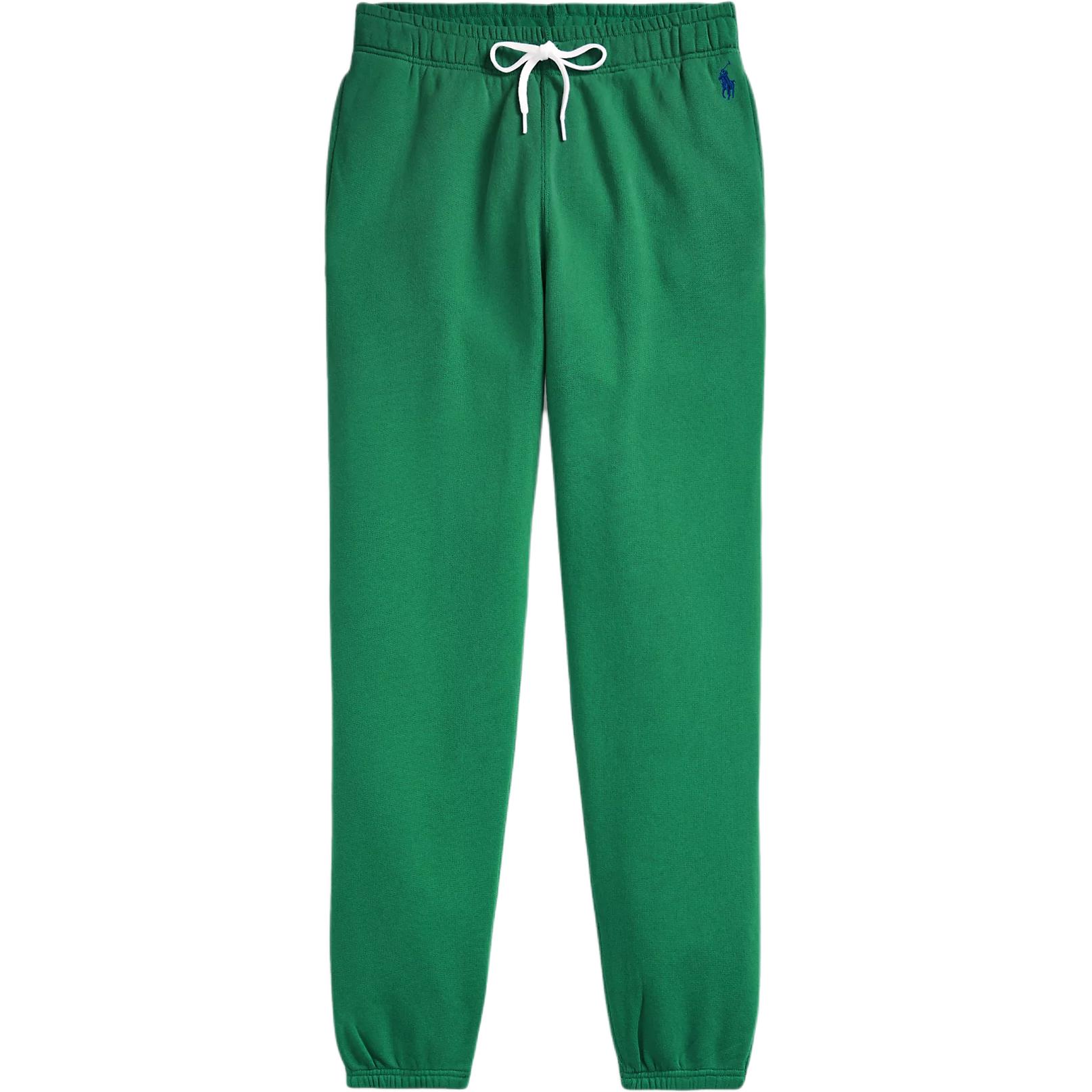 

Polo Ralph Lauren Однотонные брюки с кулиской и манжетами Женский низ Темно-зеленый 211943009-010 S