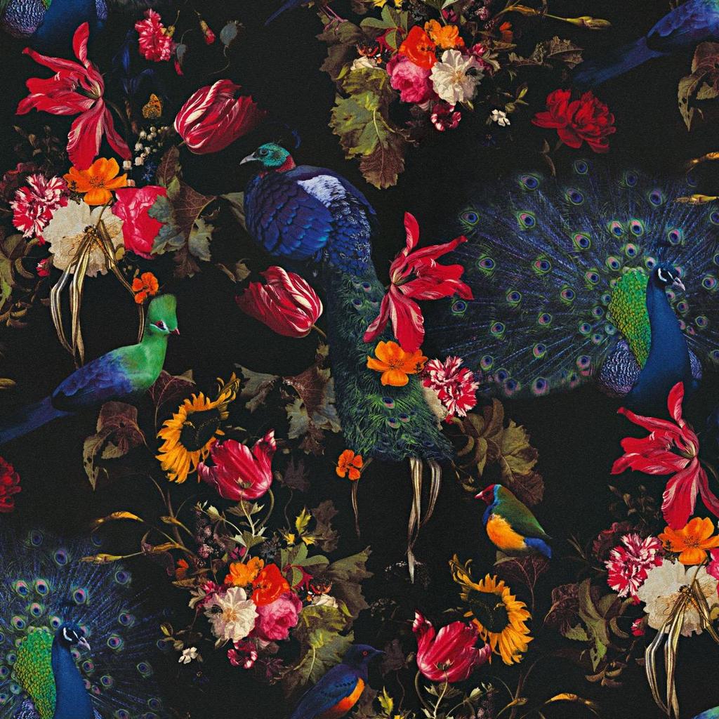 Erismann Instawalls Peacock Textured Wallpaper
