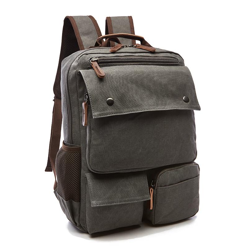 Men's Fashion Canvas Backpack