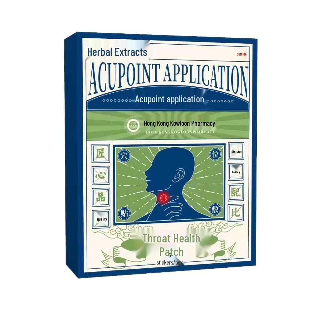 Nasen- und Rachenpflaster zur Linderung von Adenoiden, Verstopfungen und Halsschmerzen - Auf Lager