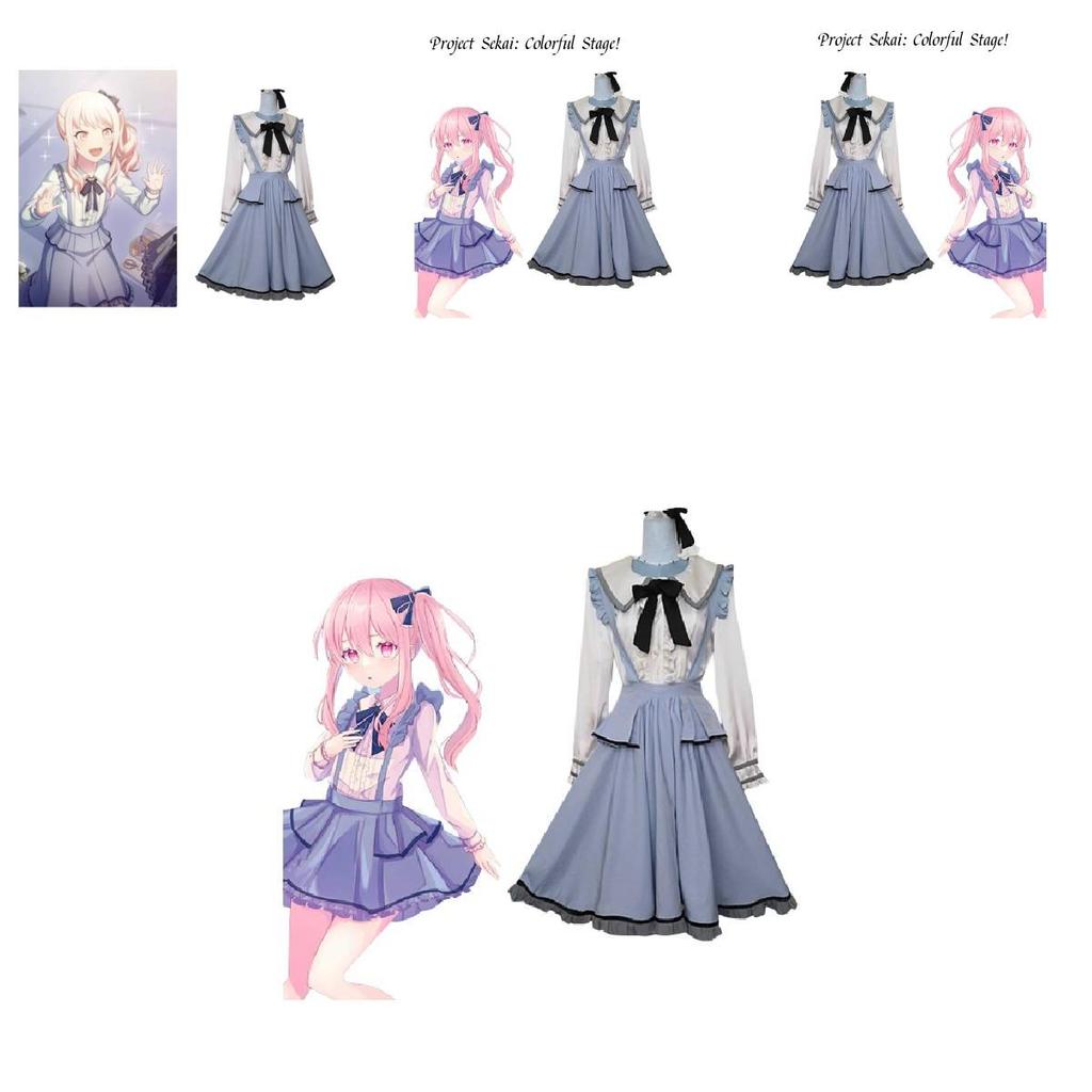 Colorful World Stage Feat. Hatsune Miku Xiaoshan Ruixi Maid Cosplay Anime Costume