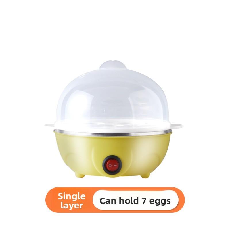 Egg Boiler Mini Multifunctional Egg Steamer Stainless Steel Household Double-layer Egg Boiler Breakfast Machine Small Appliances