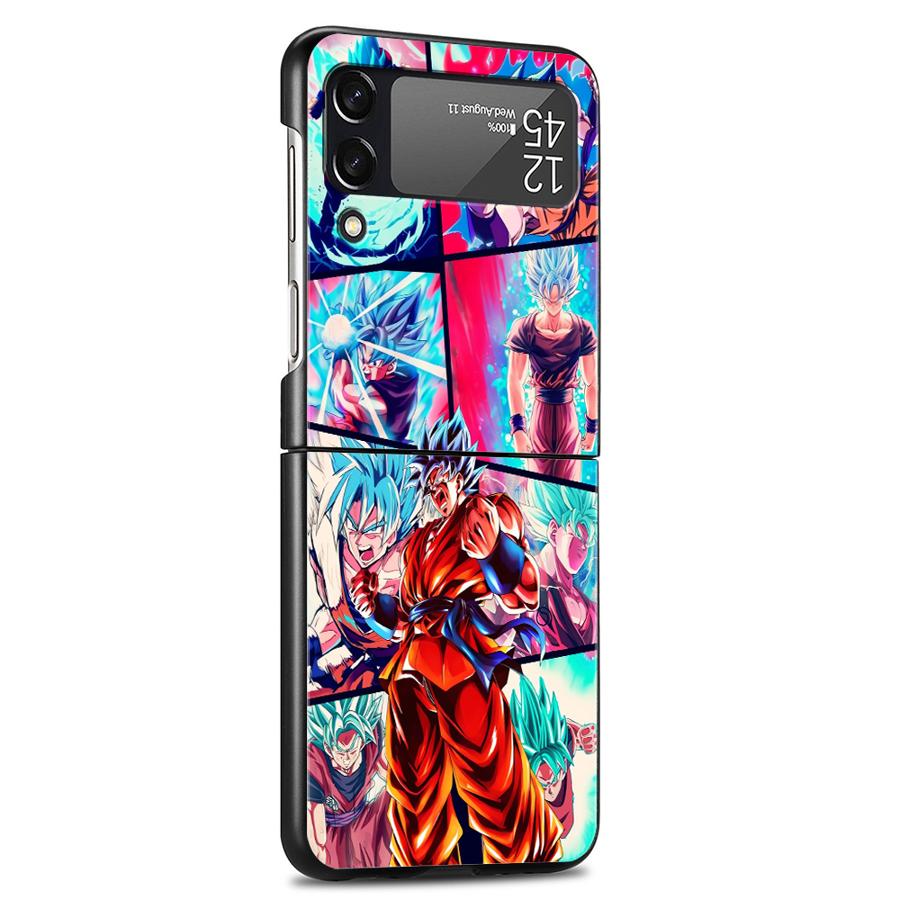 Phone Case for Samsung Galaxy Z Flip 5 Z Flip 6 Z Flip 7 Z Flip Z Flip 4 Z Flip 3 Back Cover Dragons Balls