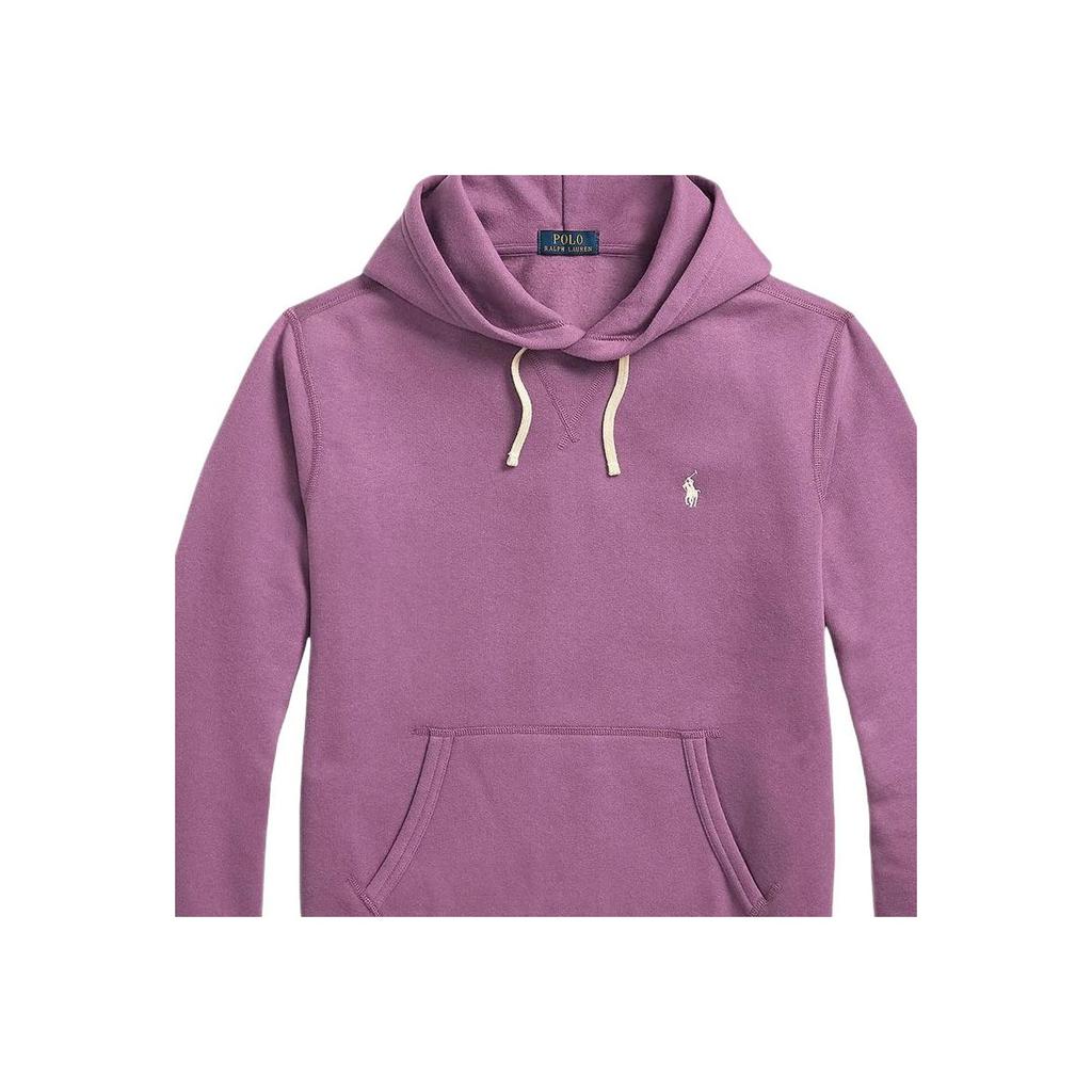 Polo Ralph Lauren Solid Logo Embroidered Drawstring Hoodie Men Hoodies 710776778-099