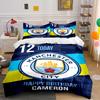 "Manchester City Birthday Set" Bedding Duvet Cover Set Duvet Cover Pillowcases Home Decor (1 * Duvet Cover 2 * Pillowcases, Without Duvet Insert)