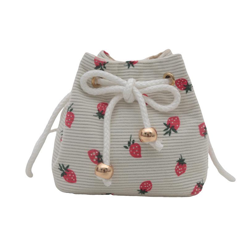 Summer Embroidery Chinese Feng Shui Bucket Bag Women New Crossbody Bag Women Ins Fashion Niche Bucket Bag Women