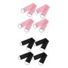 4x Bath Net with Handles Washing Accessories Washcloth Body Back Scrubber