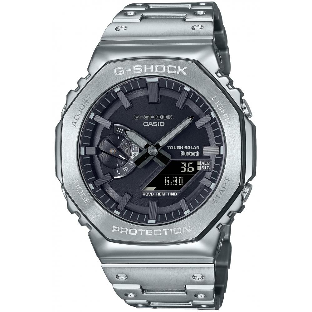 

[Casio] Годинник G-Shock Full Metal Solar GM-B2100D-1AJF чоловічий срібний з Bluetooth