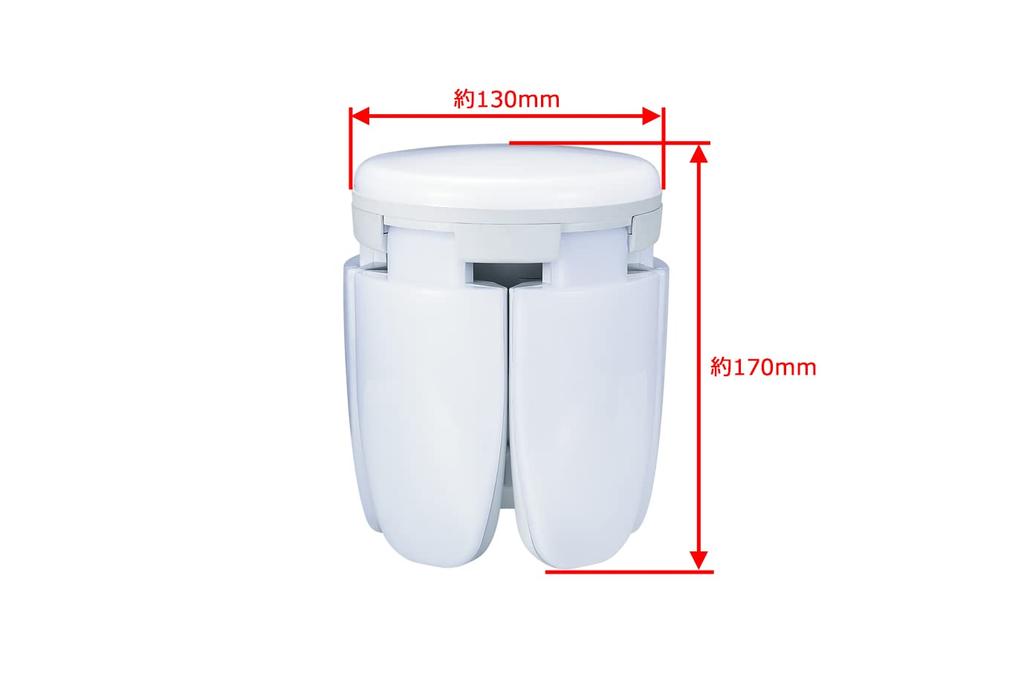 Takagi SAKUTO 70W LL-70SA EARTH MAN LED Bulb, Replacement Bulb, Adjustable Illumination Range, Front Illumination, Daylight White, Open/Close