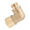 90 Degree Oxygen Sensor Extender M18x1.5 Brass Extension Spacer Adapter Car Accessory