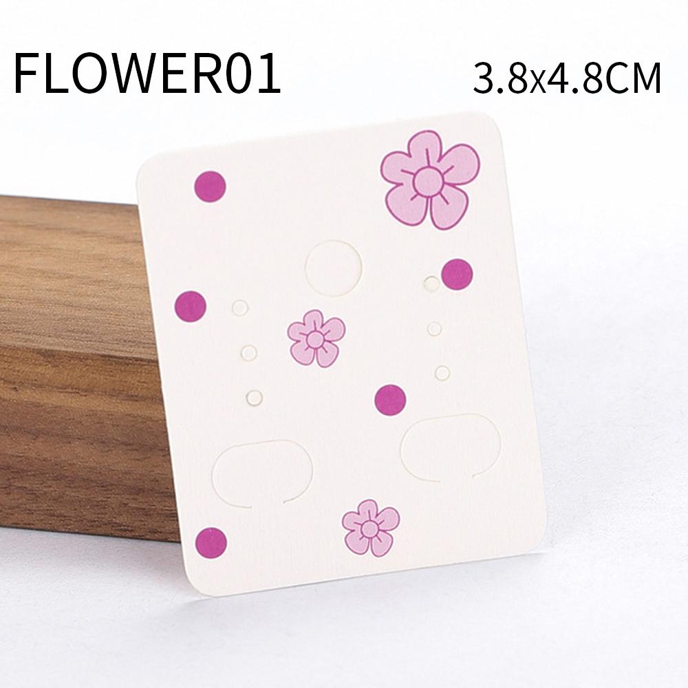 50 pièces Cartes d'Affichage pour Boucles d'Oreilles et Colliers pour Boîte à Bijoux Carte d'Accrochage en Carton Carde pour Clous d'Oreilles Carte en Papier Bijoux DIY