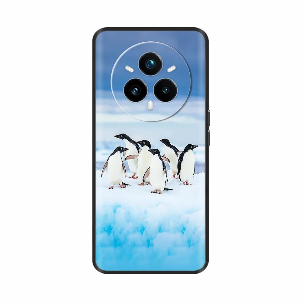 Für Realme 14 Pro Plus Hülle Rückseite Girly Mode Herz Blume Malerei Weiche TPU Hülle Fundas Für Oppo Realme 14 Pro+ Hüllen