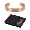 Vinterly Pure Copper Bracelets Magnetic Adjustable Bangles Open Cuff Vintage Ancient Symbols Health Energy Jewelry Resizable