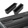 For Honda N-BOX JF5 JF6 Car Copilot Door Slot Storage Box Tray Pad Silica Gel Organizer Interior Accessories Tidying Black