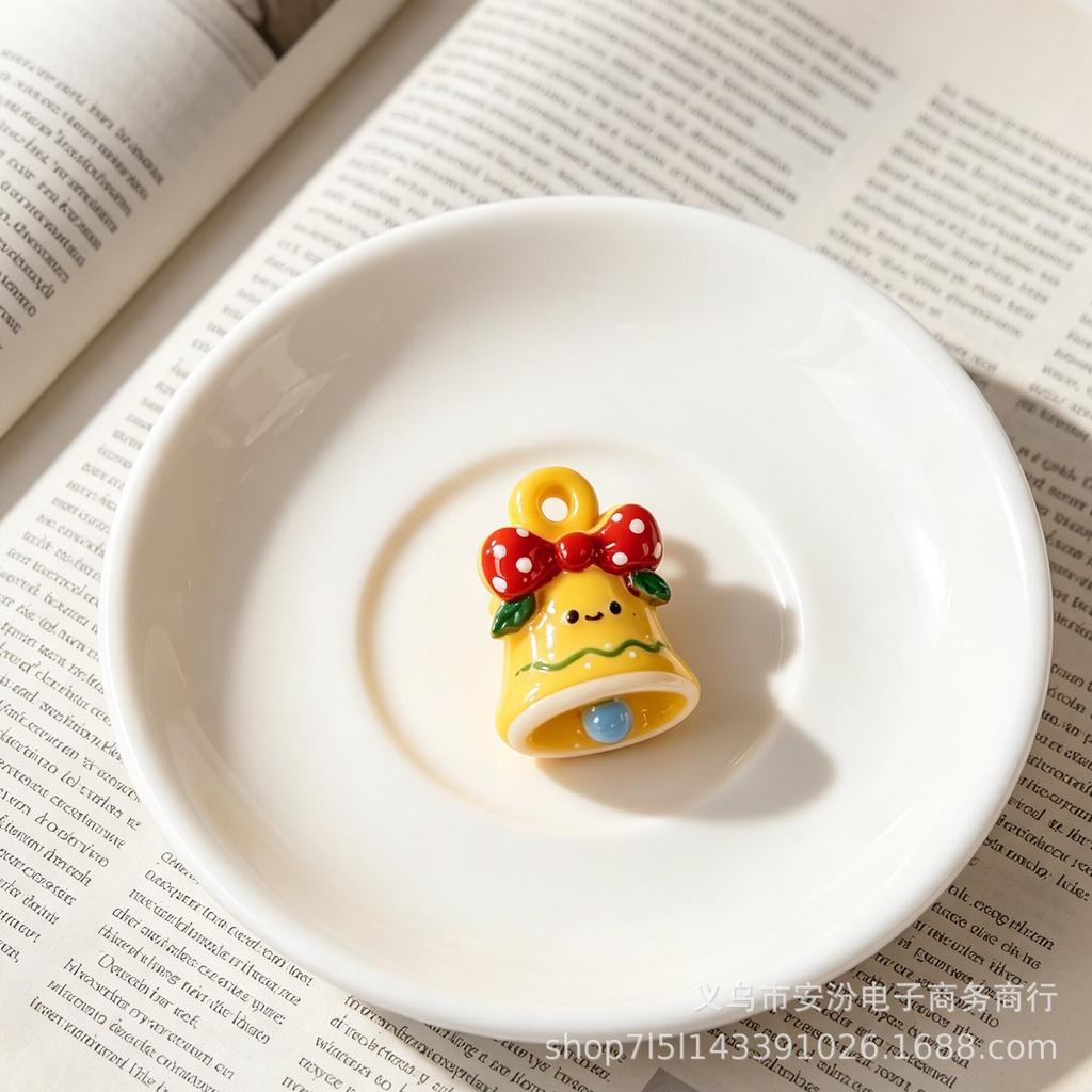 New Christmas Series Resin Cream Glue Handmade Diy Mobile Phone Case Hairpin Hair Accessories Accessories
