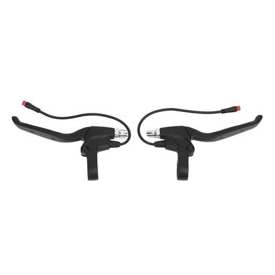 2 Stück Elektroroller Bremsgriff Aluminiumlegierung Lenker Bremshebel Wasserbeständiger Stecker für Straßenradfahren