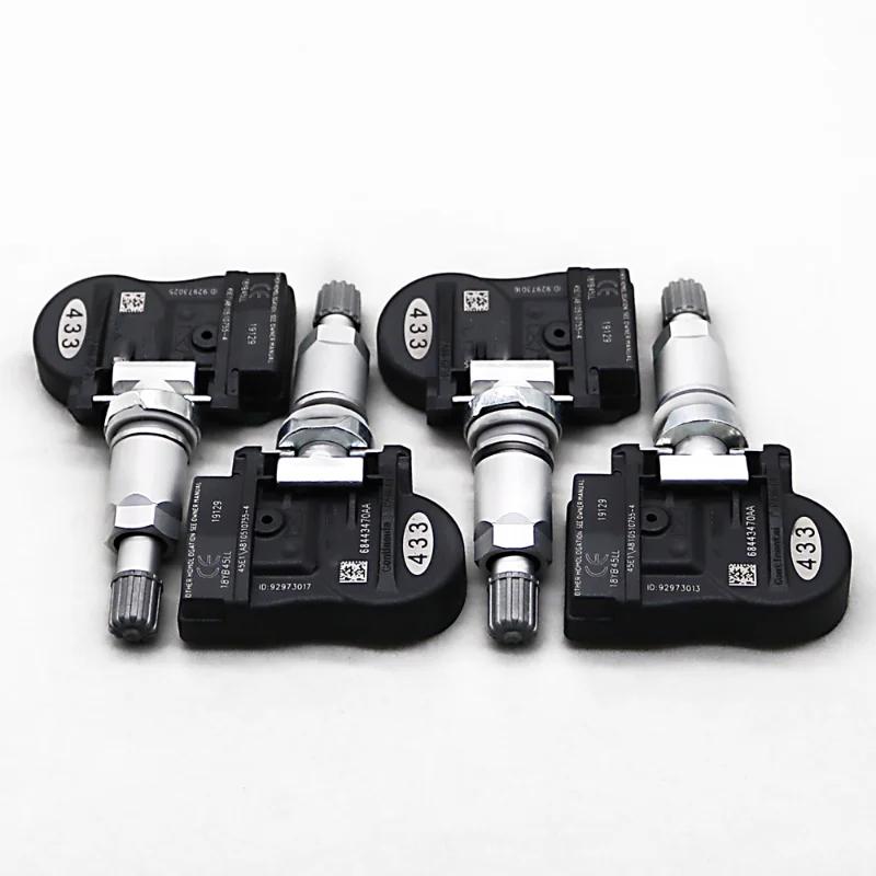 Set Of 4 Tire Pressure Monitoring System Sensor 68443470AA For JEEP GRAND CHEROKE DODGE DURANGO TYRE PRESSURE SENSOR TPMS 433MHz