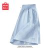 MINISO Women's Quick-Dry Wide-Leg Cargo Shorts