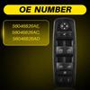 56046826AE Power Window Switch Left Driver Control Button For 2016-2022 Ram 1500 2500  2011-2012 Dodge Journey 2012 Chrysler 300