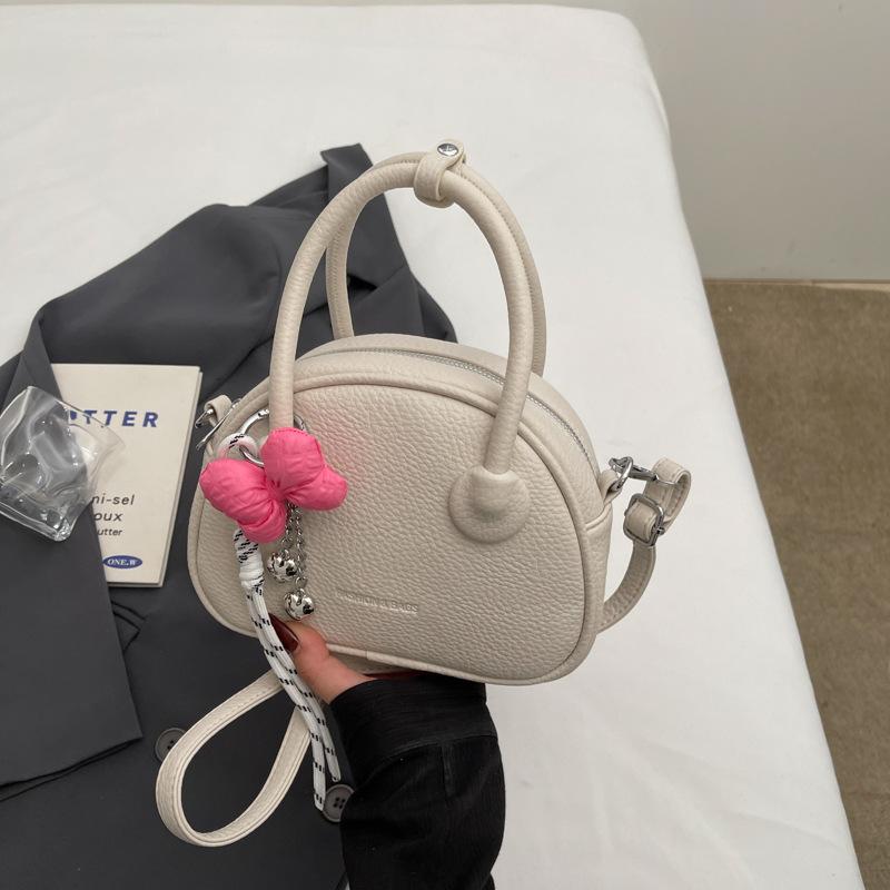 Fashion small bag women's new summer versatile messenger bag high-end portable bowling bag