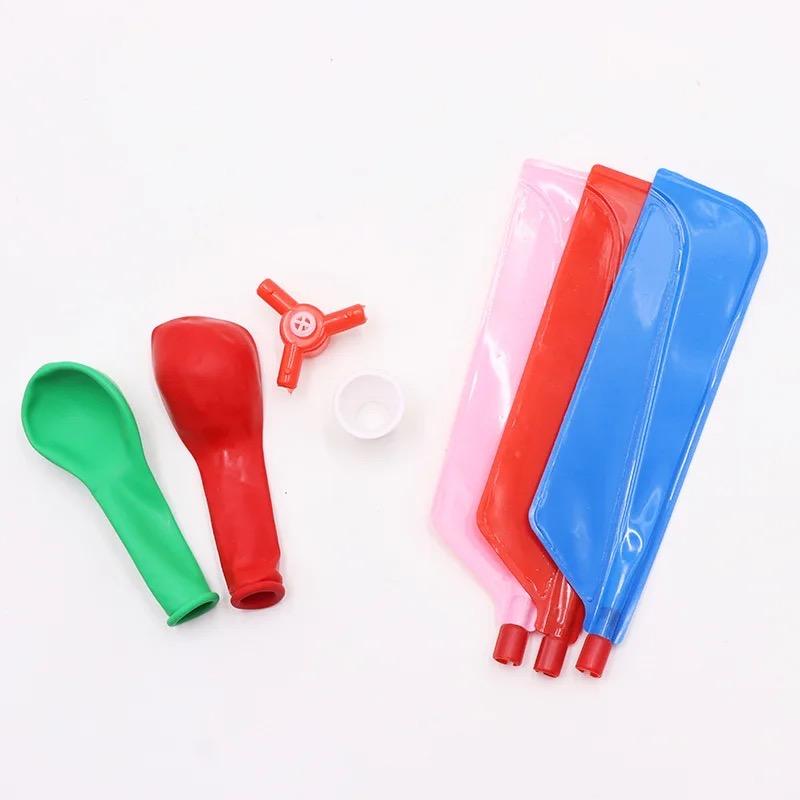 5Pcs Balloon Helicopter Children'S Outdoor Fun Launcher Set Balloon Parent Child Interactive Children'S Puzzle Toy Gift