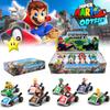 Super Mario Party Go-kart Toy Set With 8 Collectible Figures And Display Box