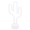 Cactus Neon Sign Light with Base Night Lamp Battery Operated for Living Room Bedroom Party Supplies Green Light