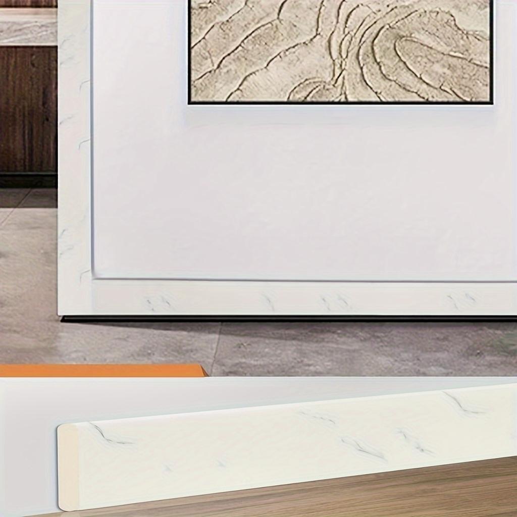 2M Waterproof Enclosure Self Adhesive Skirting Line 3D Wall Sticker Thickened Anti-collision Decoration Kid's Corner Line