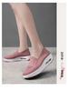 Sneakers da Donna 2025 con Suola Spessa, Ammortizzate ad Aria, in Rete, Slip-On per Aumento dell'Altezza