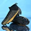 2024 Men's Soccer Shoes Large Size Ultralight Football Boots Boys Sneakers Non-Slip AG/TF Soccer Cleats Ankle Boots Unisex