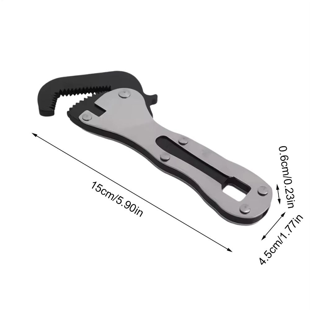 Ergonomic Design Adjustable Wrench Short Handle Miniature Wrench Mechanical Debugging